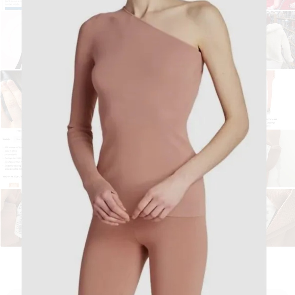 NWT Victoria Beckham VB Body Top Leggings Set 1